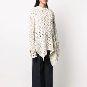 Jil Sander
crocheted asymmetric top S NWT mini dress too